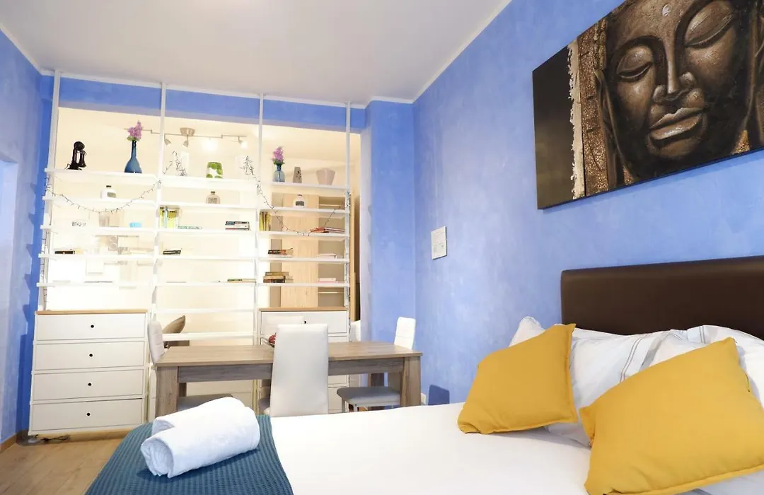 The Blue Strawberry House In San Giovanni Roma-1